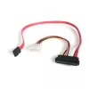 StarTech.com 18 Zoll SAS 29-Pin auf SATA-Kabel mit LP4-Stromversorgung