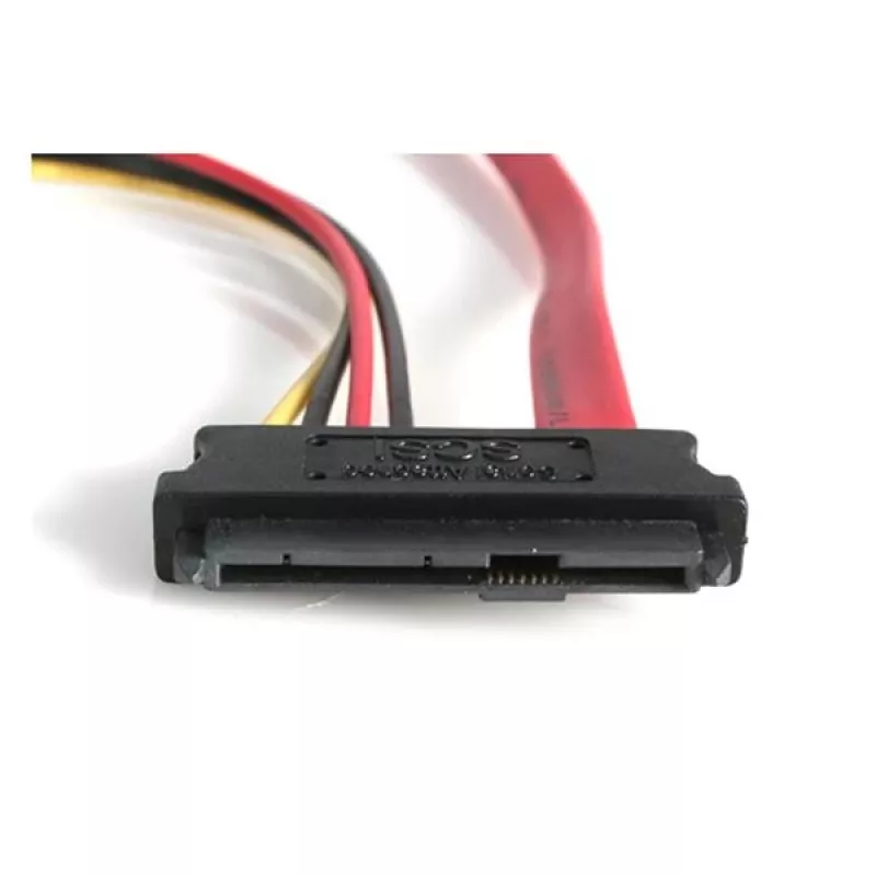 StarTech.com 18 Zoll SAS 29-Pin auf SATA-Kabel mit LP4-Stromversorgung