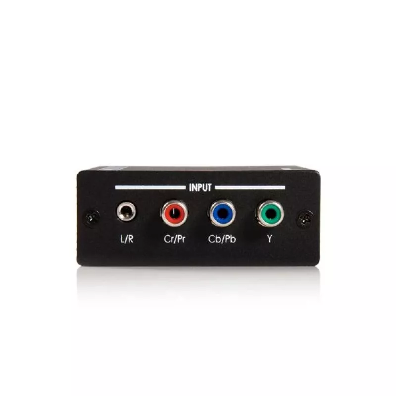 StarTech.com Component zu HDMI Videokonverter mit Audio, Schwarz, RoHS, CE, FCC, 1080p, HDMI, 5 V, 80 mm