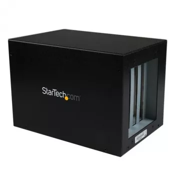 StarTech.com PCI Express auf 4-Slot PCI-Erweiterungssystem, Schwarz, CE, FCC, RoHS, 12 V, 3 A, 0 - 55 °C, -40 - 75 °C