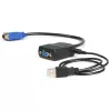 StarTech.com 2-Port VGA-Videosplitter – USB-gespeist, VGA, 2x VGA, 2048 x 1536 Pixel, Schwarz, Kunststoff, 61 m