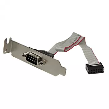 StarTech.com 9 Pin Seriell Stecker auf 10 Pin Motherboard Header LP Slotblende