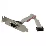 StarTech.com 9 Pin Seriell Stecker auf 10 Pin Motherboard Header LP Slotblende