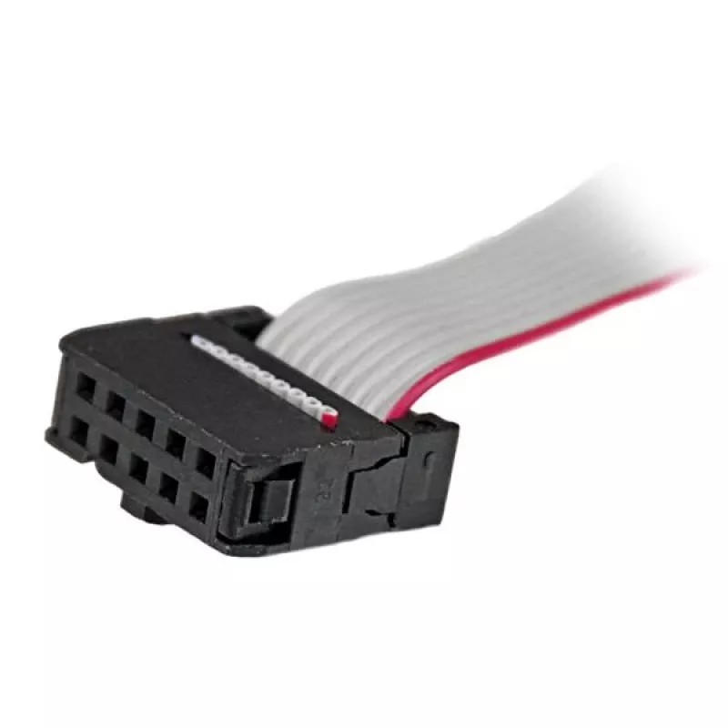 StarTech.com 9 Pin Seriell Stecker auf 10 Pin Motherboard Header LP Slotblende