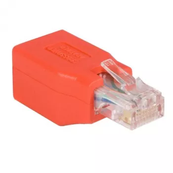 StarTech.com Gigabit Cat 6 Crossover Ethernet-Adapter, RJ-45, RJ-45, Rot