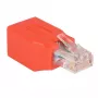 StarTech.com Gigabit Cat 6 Crossover Ethernet-Adapter, RJ-45, RJ-45, Rot
