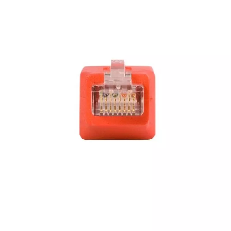 StarTech.com Gigabit Cat 6 Crossover Ethernet-Adapter, RJ-45, RJ-45, Rot