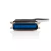 StarTech.com 10 ft USB-zu-Parallel-Druckeradapter – M/M, Schwarz, Centronics, USB Typ-A, 30,5 m, Stecker/Stecker, CE, RoHS