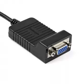 StarTech.com DisplayPort-auf-VGA-Adapter – aktiver DP-auf-VGA-Konverter – 1080p-Video – langlebig – DP/DP++-Quelle zu VGA-Monitor-Kabel-Adapter-Dongle – DP 1.2 auf VGA – einrastender DP-Stecker