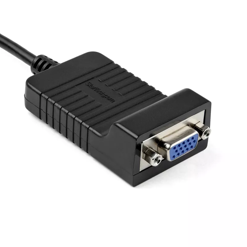 StarTech.com DisplayPort-auf-VGA-Adapter – aktiver DP-auf-VGA-Konverter – 1080p-Video – langlebig – DP/DP++-Quelle zu VGA-Monitor-Kabel-Adapter-Dongle – DP 1.2 auf VGA – einrastender DP-Stecker