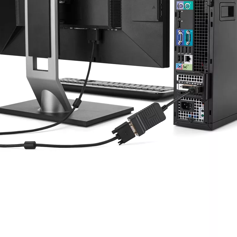 StarTech.com DisplayPort-auf-VGA-Adapter – aktiver DP-auf-VGA-Konverter – 1080p-Video – langlebig – DP/DP++-Quelle zu VGA-Monitor-Kabel-Adapter-Dongle – DP 1.2 auf VGA – einrastender DP-Stecker
