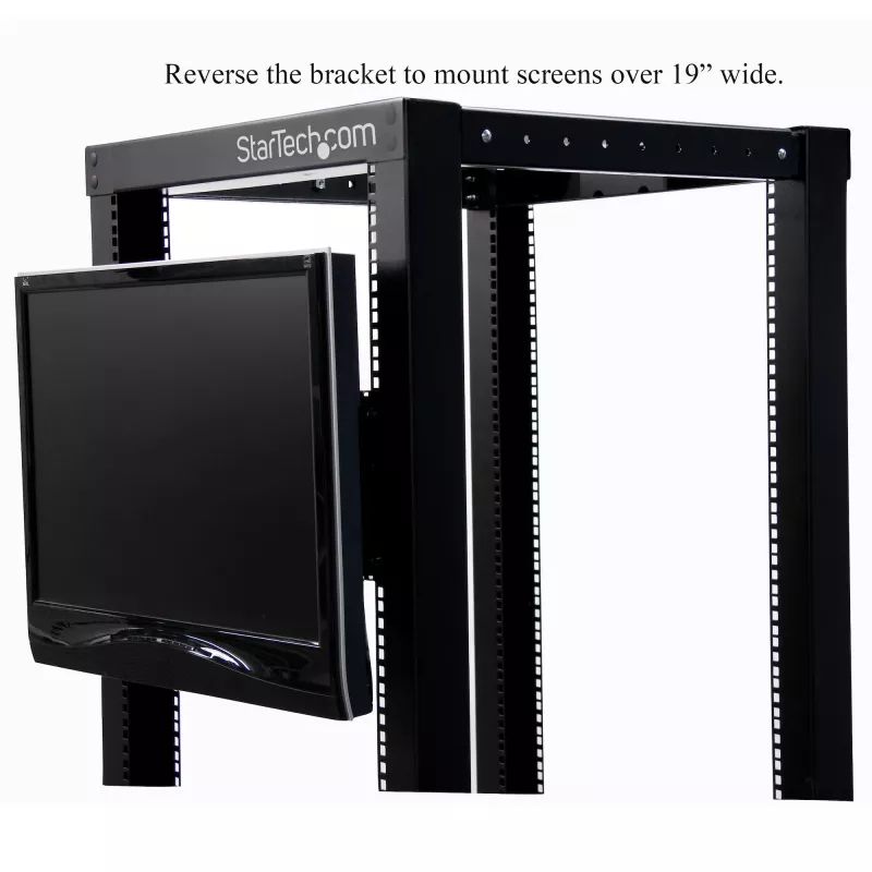 StarTech.com Universelle VESA LCD-Monitor-Montagehalterung für 19-Zoll-Rack oder -Schrank