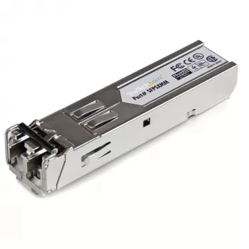 StarTech.com MSA Uncoded SFP Modul - 1000BASE-SX - 1GbE Multimode Glasfaser (MMF) Optischer Transceiver - 1GE Gigabit Ethernet SFP - LC 550m - 850nm - DDM