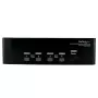 StarTech.com 4-Port DVI VGA Dual-Monitor KVM-Switch USB mit Audio & USB 2.0 Hub