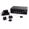 StarTech.com 4-Port DVI VGA Dual-Monitor KVM-Switch USB mit Audio & USB 2.0 Hub