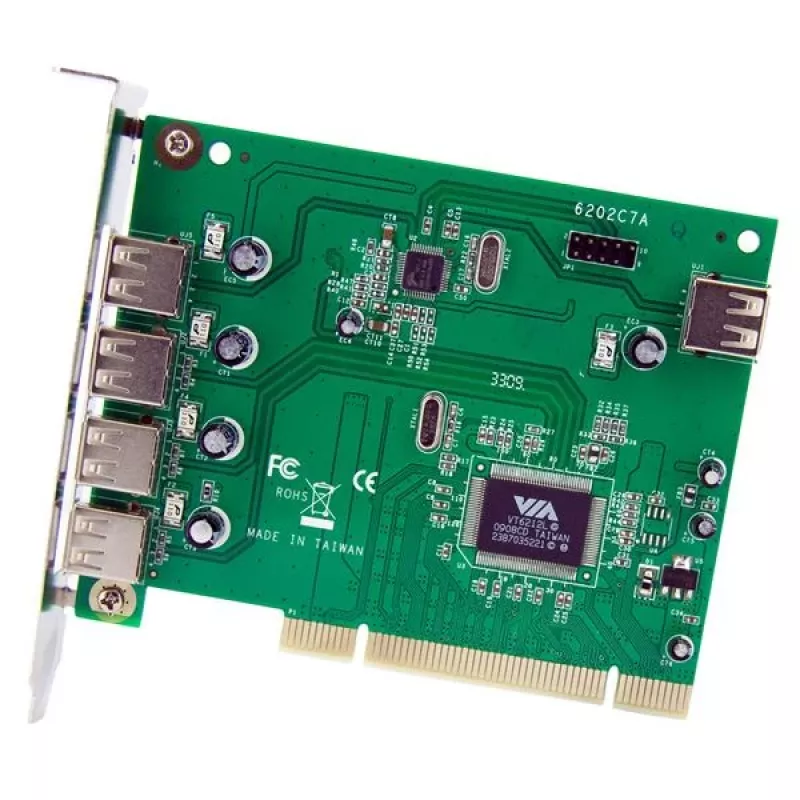 StarTech.com PCIUSB7 7-Port PCI USB-Adapterkarte
