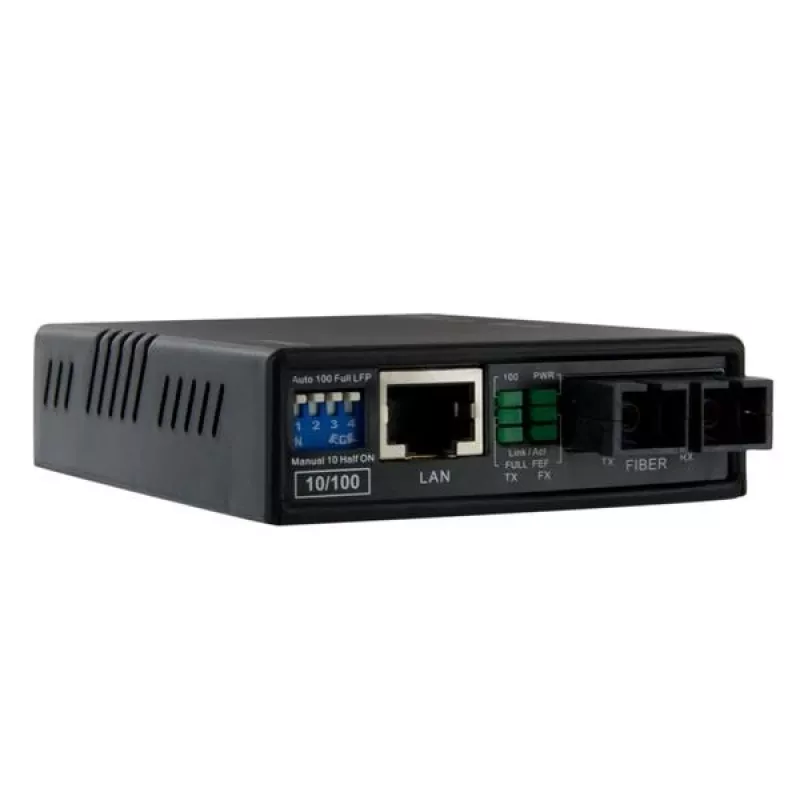StarTech.com 10/100 Multimode-Glasfaser-Ethernet-Medienkonverter SC 2 km