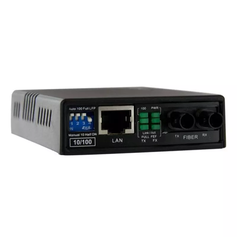 StarTech.com 10/100 Multimode-Faser Kupfer Fast Ethernet Medienkonverter ST 2 km