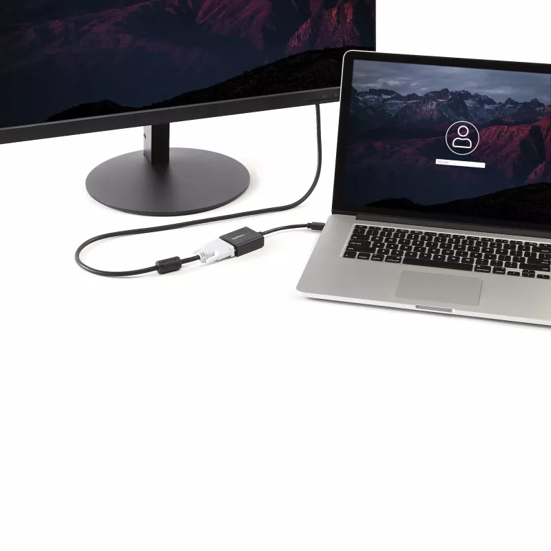 StarTech.com Mini DisplayPort auf DVI Adapter - Mini DP auf DVI-D Konverter - 1080p Video - VESA-zertifiziert - mDP oder Thunderbolt 1/2 Mac/PC auf DVI Monitor - mDP 1.2 auf DVI Single-Link Dongle