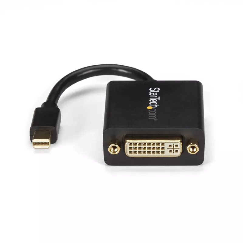 StarTech.com Mini DisplayPort auf DVI Adapter - Mini DP auf DVI-D Konverter - 1080p Video - VESA-zertifiziert - mDP oder Thunderbolt 1/2 Mac/PC auf DVI Monitor - mDP 1.2 auf DVI Single-Link Dongle