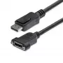 StarTech.com 1m Panel Mount DisplayPort-Kabel - 4K x 2K - DisplayPort 1.2 Verlängerungskabel Stecker auf Buchse - DP Video-Verlängerungskabel mit Panel Mount DP-Anschluss - DP Monitorkabel