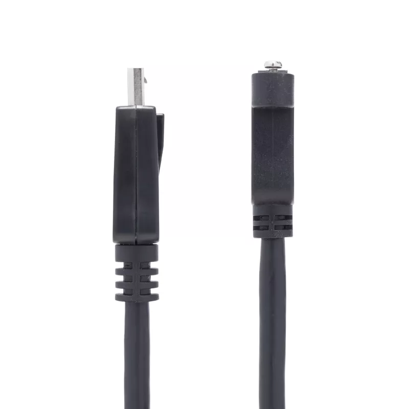 StarTech.com 1m Panel Mount DisplayPort-Kabel - 4K x 2K - DisplayPort 1.2 Verlängerungskabel Stecker auf Buchse - DP Video-Verlängerungskabel mit Panel Mount DP-Anschluss - DP Monitorkabel