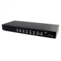 StarTech.com 8-Port-Rackmount-USB-VGA-KVM-Switch mit Audio (Audiokabel inklusive)