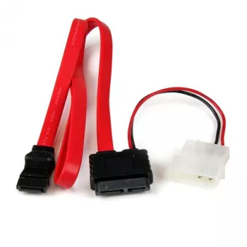 StarTech.com 91,4 cm Slimline SATA auf SATA mit LP4 Stromkabel-Adapter