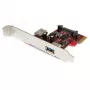 StarTech.com 2 Port PCI Express SuperSpeed USB 3.0 Karte mit UASP-Unterstützung - 1 Intern 1 Extern
