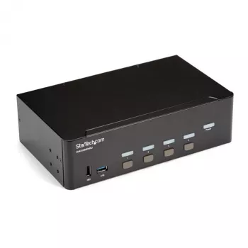 StarTech.com 4 Port HDMI KVM Switch – 4K 30Hz – Dual Display