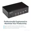 StarTech.com 4 Port HDMI KVM Switch – 4K 30Hz – Dual Display