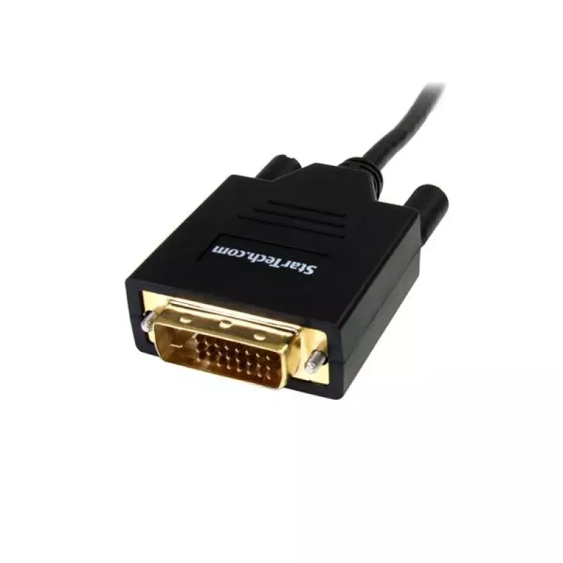 StarTech.com 1,8 m Mini DisplayPort auf DVI Kabel – Mini DP auf DVI Adapterkabel – 1080p Video – Passiv mDP auf DVI-D Single Link, mDP oder Thunderbolt 1/2 Mac/PC an DVI Monitor/Display