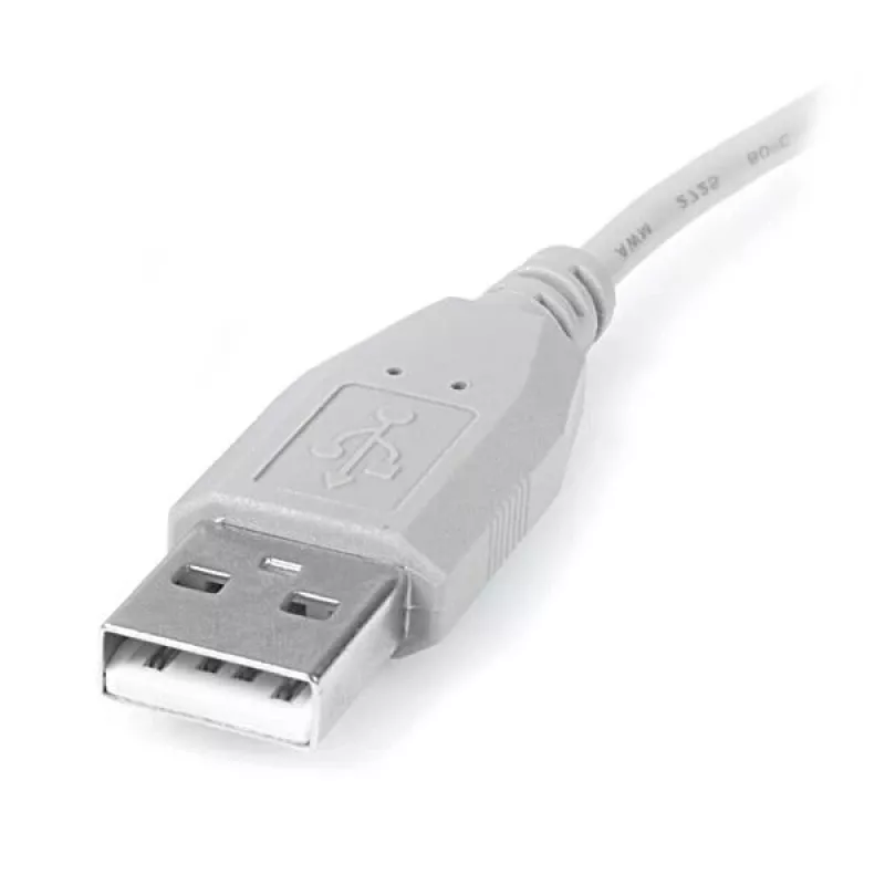 StarTech.com 15 cm Mini-USB-2.0-Kabel – A auf Mini-B, 0,152 m, USB A, Mini-USB B, USB 2.0, Stecker/Stecker, Grau