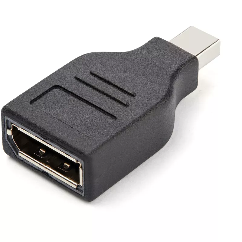 StarTech.com Kompakter Mini DisplayPort auf DisplayPort Adapter - 4K x 2K Video - UHD Mini DP auf DP Konverter - mDP auf DP 1.2 Adapter - mDP PC/Computer auf DisplayPort Monitor/Display - M/F