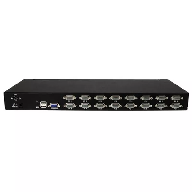 StarTech.com 16-Port 1HE Rackmount USB KVM-Switch-Kit mit OSD und Kabeln