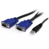 StarTech.com 16-Port 1HE Rackmount USB KVM-Switch-Kit mit OSD und Kabeln