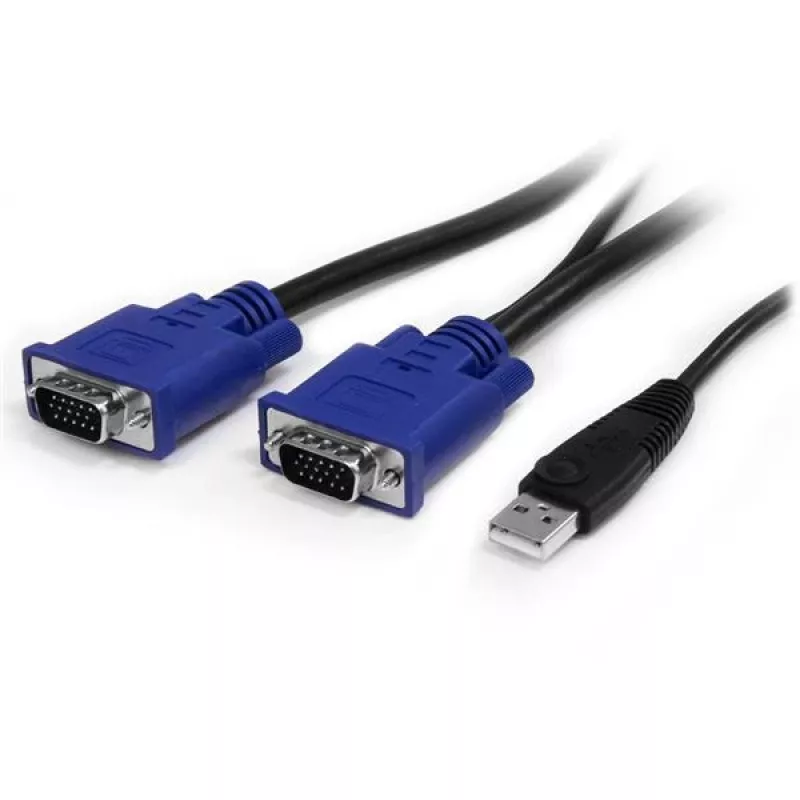 StarTech.com 16-Port 1HE Rackmount USB KVM-Switch-Kit mit OSD und Kabeln