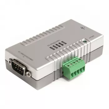 StarTech.com 2-Port USB zu RS232 RS422 RS485 Seriell-Adapter mit COM-Retention