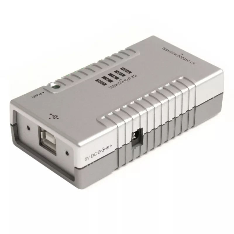 StarTech.com 2-Port USB zu RS232 RS422 RS485 Seriell-Adapter mit COM-Retention