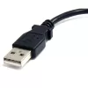 StarTech.com 15 cm Micro-USB-Kabel - A auf Micro B, 0,1524 m, USB A, Micro-USB B, Stecker/Stecker, 0,48 Gbit/s, Schwarz