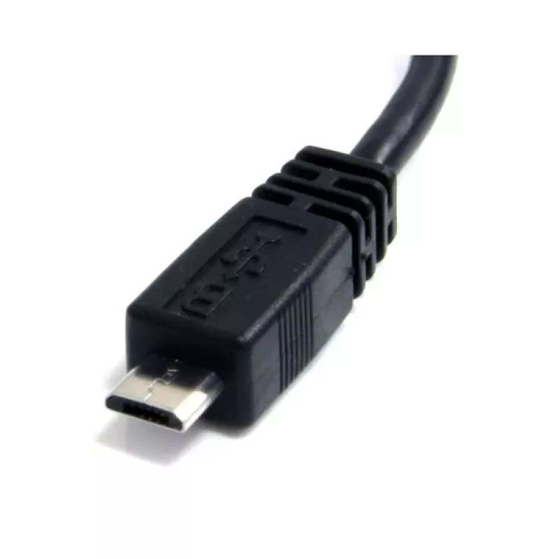 StarTech.com 15 cm Micro-USB-Kabel - A auf Micro B, 0,1524 m, USB A, Micro-USB B, Stecker/Stecker, 0,48 Gbit/s, Schwarz