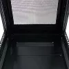 StarTech.com 4-Post 25U Server-Rack-Schrank, abschließbarer 19-Zoll-Daten-Rack-Schrank für Computer / AV / IT-Ausrüstung, Büro- / Heimnetzwerk-Rack mit Rollen und verstellbaren Montageschienen