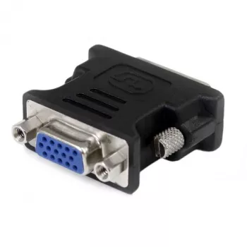 StarTech.com DVI-auf-VGA-Kabeladapter – Schwarz – M/F, DVI-I, VGA, Schwarz