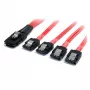 StarTech.com 50cm Serial Attached SCSI SAS-Kabel – SFF-8087 auf 4x verriegelnde SATA
