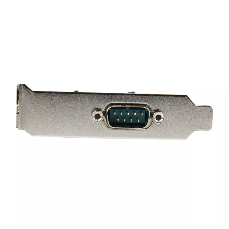 StarTech.com 1-Port PCI Express RS232 Serielle Adapterkarte – PCIe RS232 Serieller Host-Steuergerät – PCIe zu Seriell DB9 – 16550 UART – Low-Profile-Erweiterungskarte – Windows & Linux