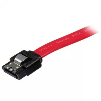 StarTech.com 20,3 cm rastendes SATA-auf-SATA-Kabel – F/F, 0,2032 m, SATA III, SATA 7-Pin, SATA 7-Pin, männlich/männlich, rot