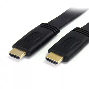 StarTech.com 1,8m Flaches High-Speed-HDMI-Kabel mit Ethernet – Ultra HD 4k x 2k HDMI-Kabel – HDMI auf HDMI M/M ~ 6 ft Flaches High-Speed-HDMI-Kabel mit Ethernet – Ultra HD 4k x 2k HDMI-Kabel – HDMI auf HDMI M/M