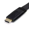StarTech.com 1,8m Flaches High-Speed-HDMI-Kabel mit Ethernet – Ultra HD 4k x 2k HDMI-Kabel – HDMI auf HDMI M/M ~ 6 ft Flaches High-Speed-HDMI-Kabel mit Ethernet – Ultra HD 4k x 2k HDMI-Kabel – HDMI auf HDMI M/M