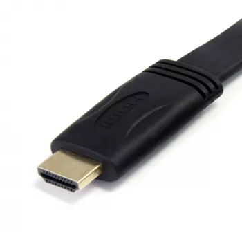 StarTech.com 1,8m Flaches High-Speed-HDMI-Kabel mit Ethernet – Ultra HD 4k x 2k HDMI-Kabel – HDMI auf HDMI M/M ~ 6 ft Flaches High-Speed-HDMI-Kabel mit Ethernet – Ultra HD 4k x 2k HDMI-Kabel – HDMI auf HDMI M/M