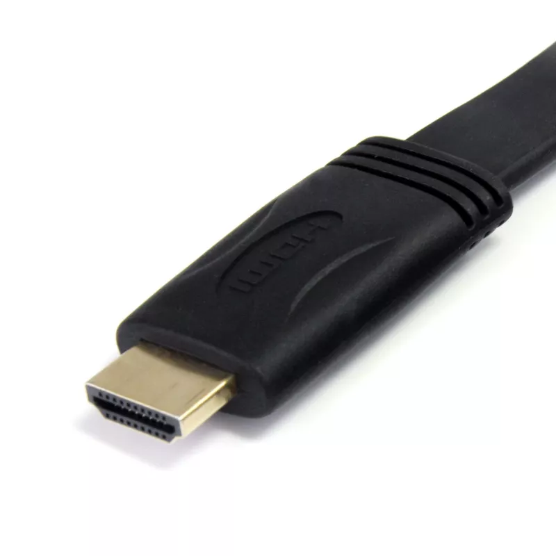 StarTech.com 1,8m Flaches High-Speed-HDMI-Kabel mit Ethernet – Ultra HD 4k x 2k HDMI-Kabel – HDMI auf HDMI M/M ~ 6 ft Flaches High-Speed-HDMI-Kabel mit Ethernet – Ultra HD 4k x 2k HDMI-Kabel – HDMI auf HDMI M/M